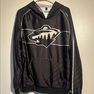 Black and Gray LVFT Hoodie